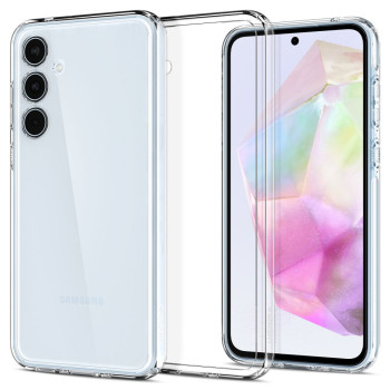Husa pentru Samsung Galaxy A35 5G, Spigen Ultra Hybrid, Clear