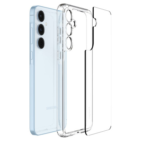 Husa pentru Samsung Galaxy A55 5G, Spigen Ultra Hybrid, Clear