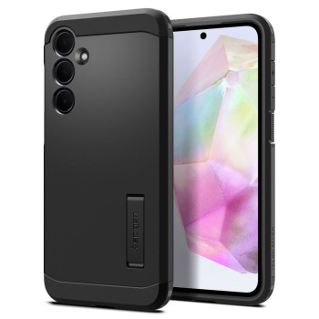 Husa pentru Samsung Galaxy A35 5G, Spigen Tough Armor, Black