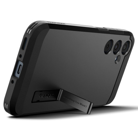 Husa pentru Samsung Galaxy A35 5G, Spigen Tough Armor, Black