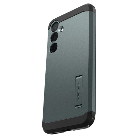Husa pentru Samsung Galaxy A35 5G, Spigen Tough Armor, Abyss Green