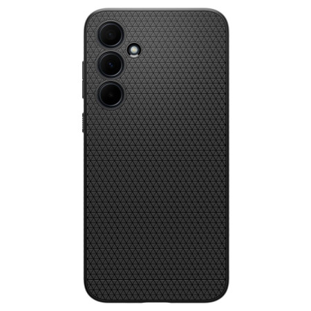 Husa pentru Samsung Galaxy A35 5G, Spigen Liquid Air, Matte Black