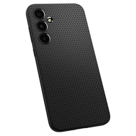 Husa pentru Samsung Galaxy A35 5G, Spigen Liquid Air, Matte Black