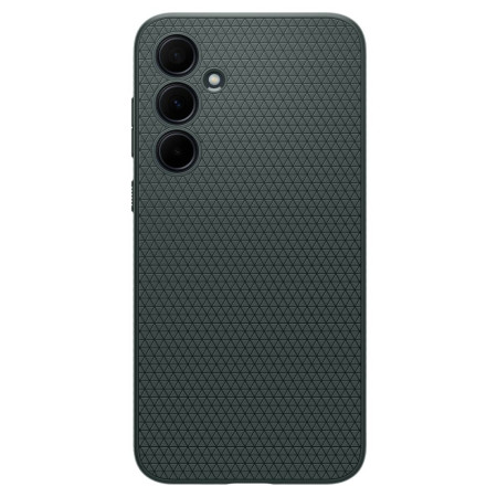 Husa pentru Samsung Galaxy A35 5G, Spigen Liquid Air, Abyss Green