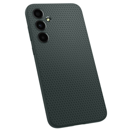 Husa pentru Samsung Galaxy A35 5G, Spigen Liquid Air, Abyss Green