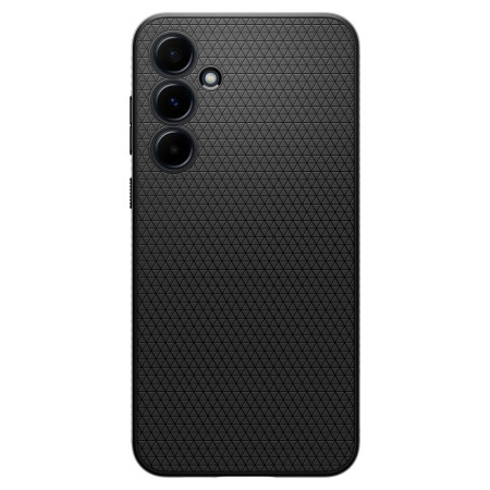 Husa pentru Samsung Galaxy A55 5G, Spigen Liquid Air, Matte Black