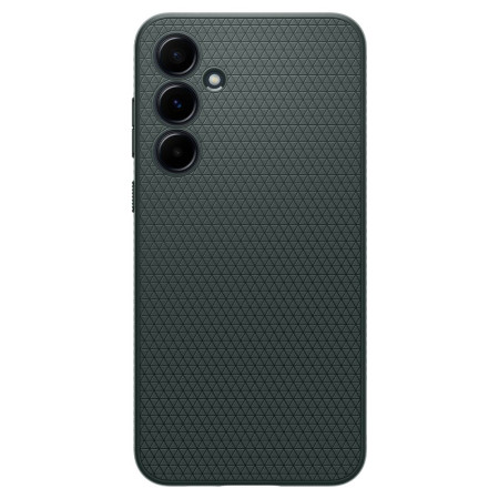 Husa pentru Samsung Galaxy A55 5G, Spigen Liquid Air, Abyss Green