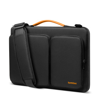 Geanta Laptop 15.6 inch, Tomtoc Defender, Black