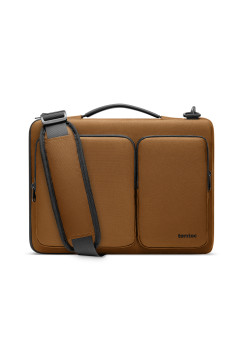 Geanta Laptop 13 inch, Tomtoc Defender, Brown