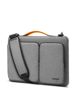 Geanta Laptop 15.6 inch, Tomtoc Defender, Gray
