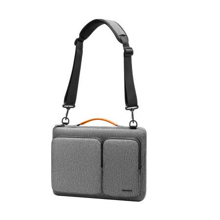 Geanta Laptop 15.6 inch, Tomtoc Defender, Gray