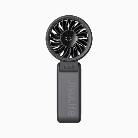 Ventilator Portabil 3600mAh cu Display Digital - JisuLife (Life7) - Black