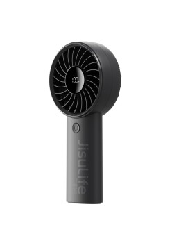 Ventilator Portabil 3600mAh cu Display Digital - JisuLife (Life4) - Black