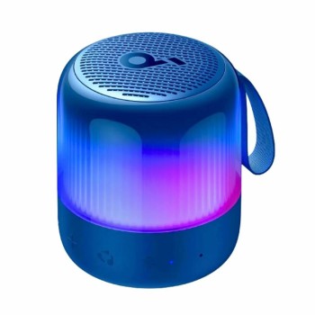 Boxa portabila 360°, 8W, IP67 - Anker SoundCore Glow Mini (A3136G31) - Blue