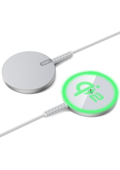 Incarcator Wireless Compatibil MagSafe - ESR HaloLock - Silver