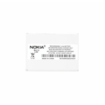 Baterie pentru Nokia 3310/3330/5510/3350/3410/3510/3510i/6650/3530/6800/6810, 1000mAh - OEM BLC-2 (02136) - White