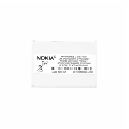 Baterie pentru Nokia 3310/3330/5510/3350/3410/3510/3510i/6650/3530/6800/6810, 1000mAh - OEM BLC-2 (02136) - White