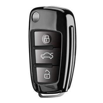 Husa pentru cheie Audi A1, A2, A3, Q2, Q3, S3 - Dux Ducis - Black