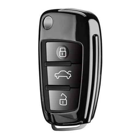 Husa pentru cheie Audi A1, A2, A3, Q2, Q3, S3 - Dux Ducis - Black