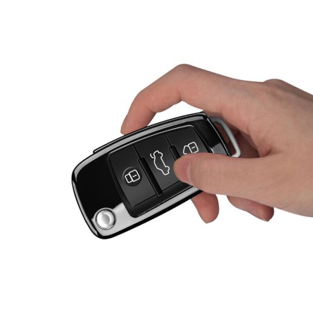 Husa pentru cheie Audi A1, A2, A3, Q2, Q3, S3 - Dux Ducis - Black