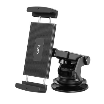 Hoco - Car Holder Prospering (CA120) - Phones and Tablets 4.7 - 10.5", for Windshield and Dashboard - Black
