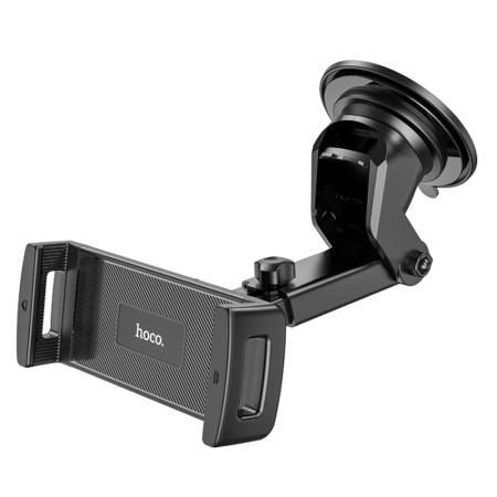 Hoco - Car Holder Prospering (CA120) - Phones and Tablets 4.7 - 10.5", for Windshield and Dashboard - Black