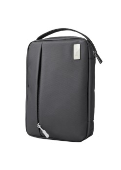 Hoco - Digital Storage Bag (GM106) - Multifunctional, Waterproof, Velcro Strips, Zipper Pocket - Grey