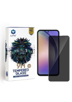 Folie pentru iPhone 15 Plus - Lito 2.5D Classic Glass - Privacy