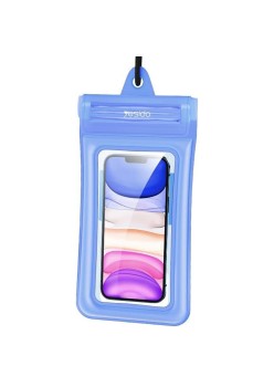 Yesido - Waterproof Case (WB11) - IPX8, for Phone max. 6.8" - Blue