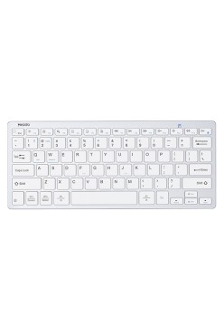 Yesido - Wireless Keyboard (KB11) - Support Multi-Device Sharing, Quick Response - White