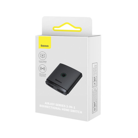 Adaptor HDMI la 2x HDMI, 4Kat60Hz Baseus, Black