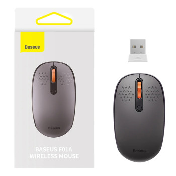 Mouse Wireless Baseus Bluetooth 5.0 F01A Frosted, Gray