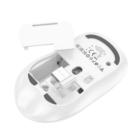 Mouse Wireless Fara Fir 2.4G, 1600 DPI Hoco Royal, Dark Night Black