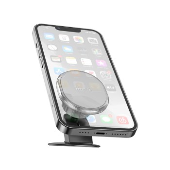 Suport telefon auto cu Magnet pentru Bord Hoco H2, Space Gray