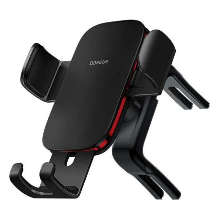 Suport telefon auto grila ventilatie Baseus Metal Age II Gravity, Black