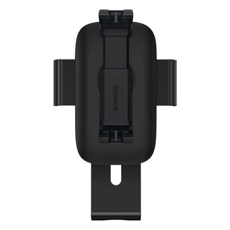 Suport telefon auto grila ventilatie Baseus Metal Age II Gravity, Black