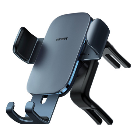 Suport telefon Auto pentru Grila Ventilatie Baseus Metal Age II Gravity, Dark Grey