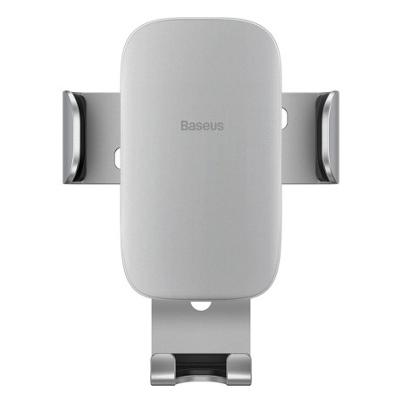 Suport telefon Auto pentru Grila Ventilatie Baseus Metal Age II Gravity, Silver