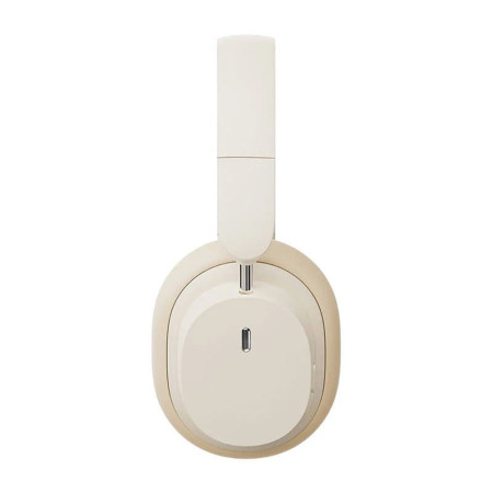 Casti Wireless BT 5.3 Baseus Bowie D05, Creamy White