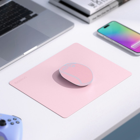 Mousepad Baseus, Piele Ecologica, Baby Pink