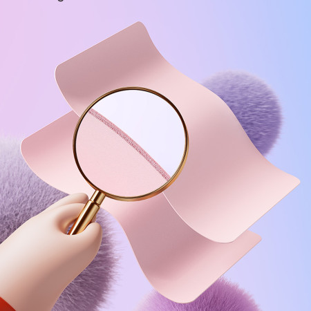 Mousepad Baseus, Piele Ecologica, Baby Pink