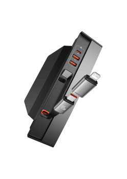 Hub USB-C la HDMI, Tip-C, 3x USB, RJ45, pentru Tesla Model 3 / Y