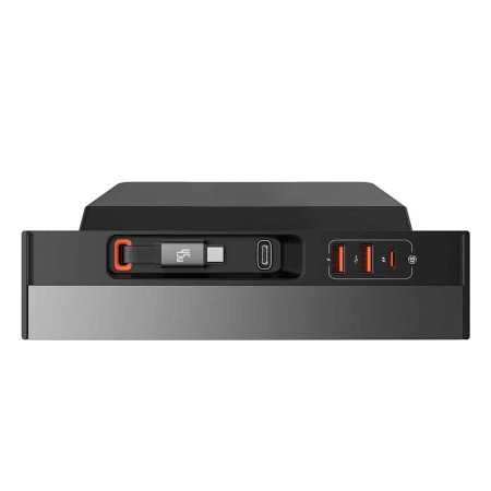 Hub USB-C la HDMI, Tip-C, 3x USB, RJ45, pentru Tesla Model 3 / Y