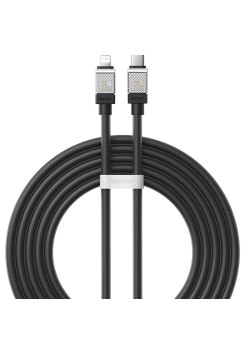 Cablu de Date USB-C la Lightning Incarcare Rapida, 20W, 2m Baseus CoolPlay Black