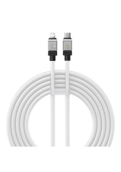 Cablu de Date USB-C la Lightning Incarcare Rapida, 20W, 2m Baseus CoolPlay, White