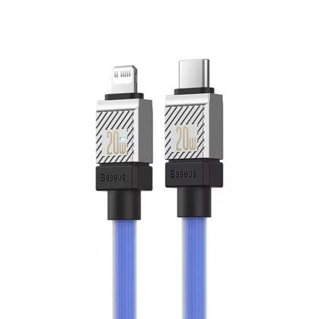 Cablu de Date USB-C la Lightning Incarcare Rapida, 20W, 2m Baseus CoolPlay, Blue