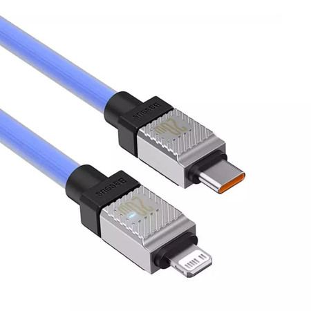 Cablu de Date USB-C la Lightning Incarcare Rapida, 20W, 2m Baseus CoolPlay, Blue