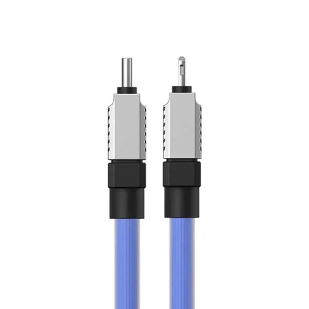 Cablu de Date USB-C la Lightning Incarcare Rapida, 20W, 2m Baseus CoolPlay, Blue