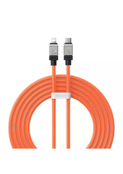 Cablu de Date USB-C la Lightning Incarcare rapida, 20W, 2m Baseus, Orange