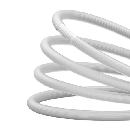 Cablu de Date Tip-C la Tip-C Incarcare Super Rapida PD100W, 2m, Baseus CoolPlay, White